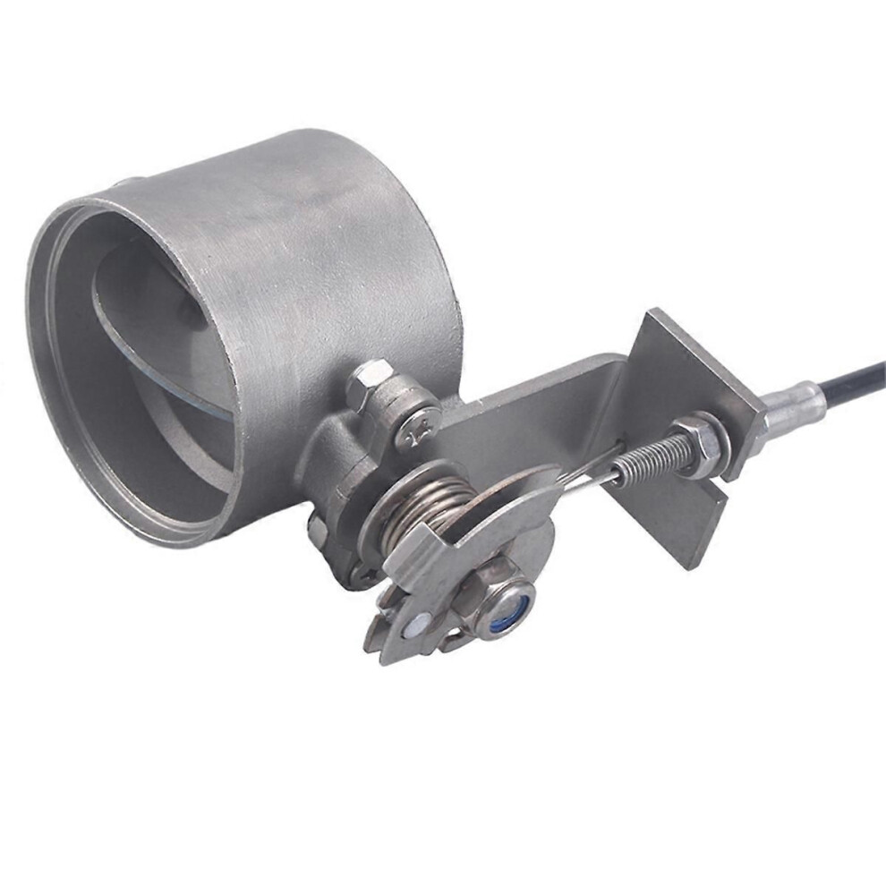 Universal Motorcycle Modified 2Inch/50Mm Exhaust Pipe Valve Exhaust Pipe Muffler Parts 9152359390866