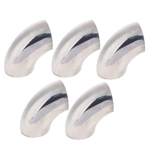 5x Auto 201 RVS 2,5 inch 63 mm Mandrel Uitlaatbuis