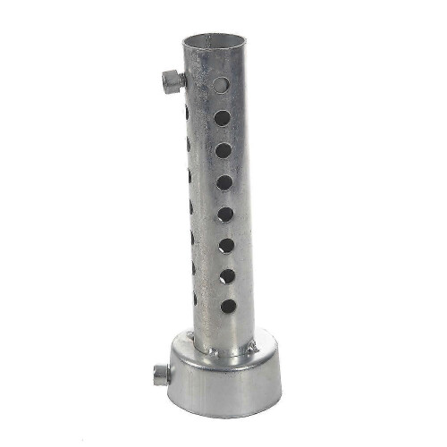 Silver Motorcycle Exhaust Can Muffler Insert Baffle DB 45mm x 140mm