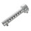 Silver Motorcycle Exhaust Can Muffler Insert Baffle DB 45mm x 140mm 3