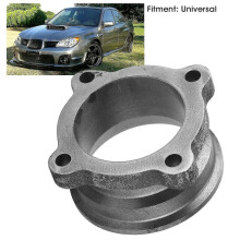 Universal V-Band Turbo Downpipe Adapter 2.5-3in 4-Bolt Exhaust Flange