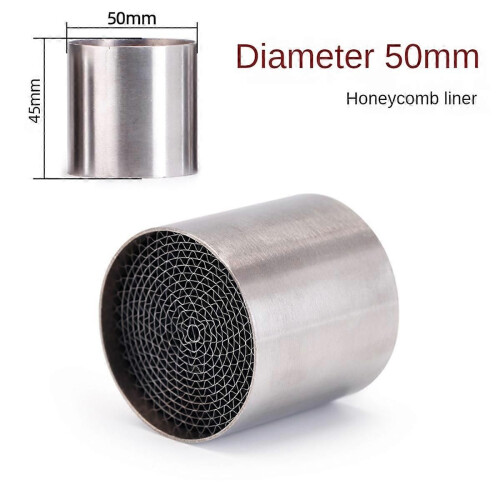 Motorcycle Muffler Catalyst DB Killer Silencer for Akrapovic, 50mm 2
