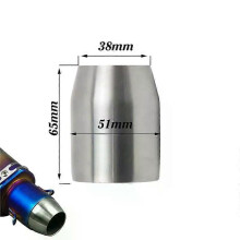 Connecteur adaptateur pour silencieux d'échappement de moto 51 mm-38 mm, connecteur universel pour tuyau