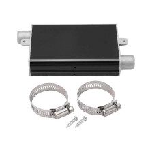 24mm Parking Heater Exhaust Pipe Muffler Aluminum Alloy Straight Heater Silencer for Eberspacher Airtronic
