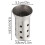 DB Killer Muffler Insert for Motorcycle Easy Installation Metal Motorcycle Accessories 4