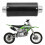 Motorcycle Exhaust Silencer Pipe 28mm Id Big Bore 5