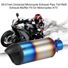 RVS 38-51mm Motorfiets Uitlaatpijp – Verbeterde Prestaties & Stijl