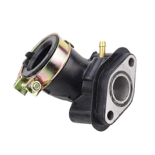 90 Degree Bend Intake Manifold Pipe Replacement For GY6 80cc Moped