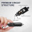 12V Car Refrigerator Power Cable, 2M Fridge Freezer Extension Cable with Lighter Adapter for Fridge 2