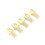 Pneumatic Air Exhaust Noise Filter Silencer Muffler G1/8 External Thread 25Pcs Set 4