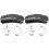 2X Universal Motorrad Auspuff Rohr Bein Protector Hitzeschild Abdeckung geeignet für Yoshimura 1