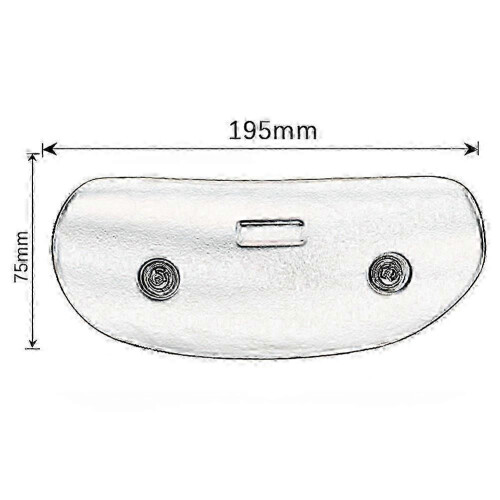 2X Universal Motorrad Auspuff Rohr Bein Protector Hitzeschild Abdeckung geeignet für Yoshimura 2
