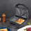 3 in 1 Waffle Sandwich Maker with Removable Plates 750W Heating System Non-stick Electric Panini Press Set 3
