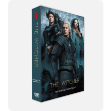 The Witcher Season 1-3 （DVD）TV Series 9-Disc Free Postage