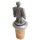 (Add a Gift Pouch) Wicker Man Pewter Bottle Stopper 4