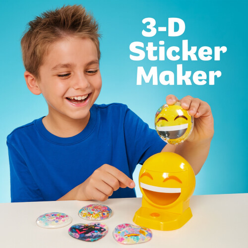 3D Sticker Maker Machine for Kids, DIY Sticker Maker Kit, Reusable Stickers Book 2