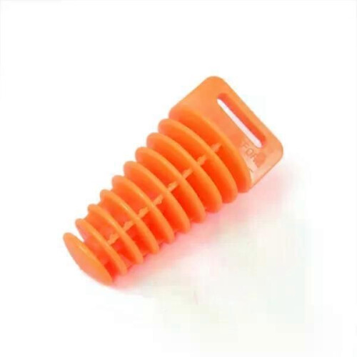 (Orange) Gilt für Motorrad-Waschrohrschutz, Auspufftopfstopfen, Dirt Pit, ATV, 2- oder 4-Takt