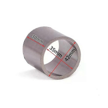 (09) Silencieux d'échappement universel de moto de haute qualité, échappement 29 mm-51 mm, joint d'étanchéité
