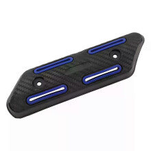 (Blu)Si applica allo scudo termico antiscottatura per scarico Enduro Motocross per KTM EXC Honda CRF