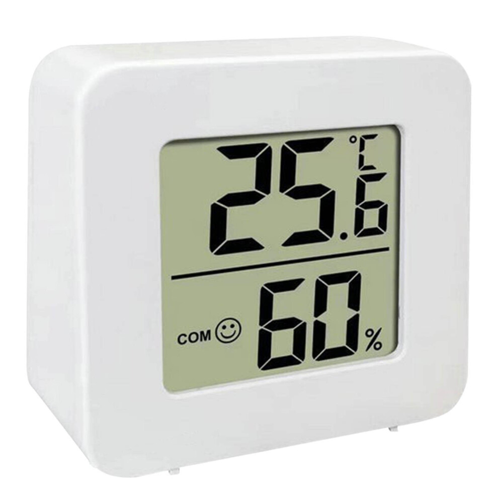 Mini Digital Hygrometer, Indoor Thermal Hygrometer, Mini LCD Digital with Temperature Switch