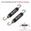 (86MM)2pcs 86mm 62mm Motorcycle Yoshimura Spring Muffler Modified Exhaust Escape Link Pipe Silencer 2