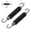 (86MM)2pcs 86mm 62mm Motorcycle Yoshimura Spring Muffler Modified Exhaust Escape Link Pipe Silencer 5