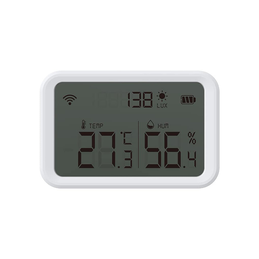 Tuya Zigbee Hub Temperature Humidity Sensor Temperature Humidity Sensor Gateway Lcd Thermometer Hygrometer Hub Ref: 2562 Light 6276012045801