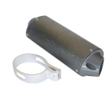 (28 mm titanio) Morsetto per tubo di scarico marmitta per moto da 28 mm e 38 mm per quad Dirt Pit Rro