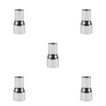(57MM-76MM 5Set) 1/2/3/5 Universele Uitlaatpijp Eenvoudig te Installeren Roestvrij Staal - WK