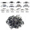 (A (2PCS))Motorcycle Stainless Steel Spring Hooks Hooking Engine Modified Exhaust Spring Pull Reed Accessories 2