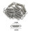 (A (2PCS))Motorcycle Stainless Steel Spring Hooks Hooking Engine Modified Exhaust Spring Pull Reed Accessories 3