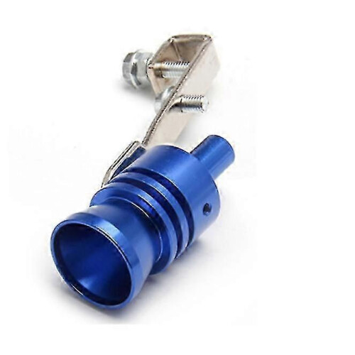 (M-Blue)Turbo Sound Generator & Modified Exhaust Pipe for Motorcycle,Accessories