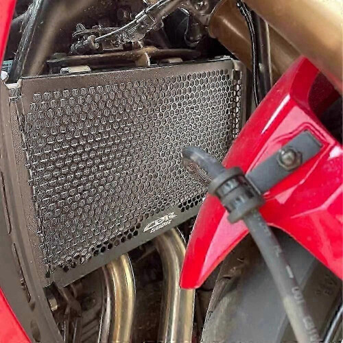 (BLACK CBR LOGO)Exquisite CBR 500R Radiator Grille Guard Cover For ...