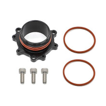 (Schwarz) Billet Auspuff Flansch Für Honda TRX250R ATC250R 1985 - 1989 250 R ATC TRX 250R 1986 1987
