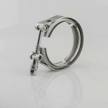 (82mm 3.25 inch)304 Stainless Steel 1.5~6 Inch 51 63 76 mm Standard V Band Clamp Turbo Exhaust Pipe