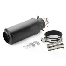 (B4 with laser 61mm)Universal 51mm/60mm Motorcycle exhaust with DB killer Motorcycle Exhaust Pipe Muffler