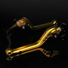 (Oro lungo)Fr hyosung gt250r 2007-2012 Motorrad brems kupplungs hebel 3d einstellbarer Aluminium-Motorrad