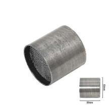 (53mm 50mm)35mm 42mm 48mm 53mm Motorcycle Front Middle Pipe Catalyst Db Killer Moto Exhaust Muffler