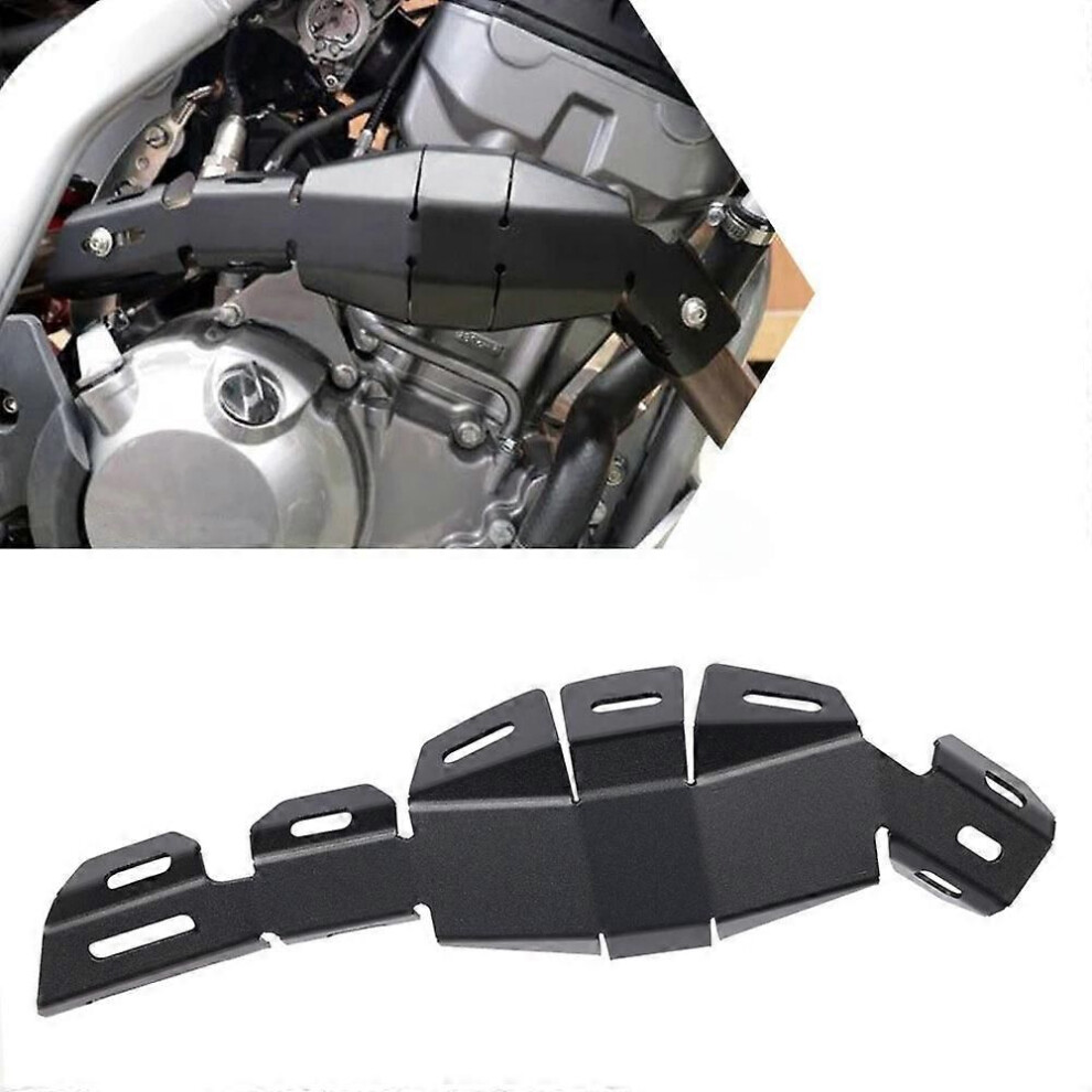Protection Anti-Brûlure Universelle Pot D'Échappement Moto CRF – Bouclier Thermique ABS Noir Robuste & Facile à Installer