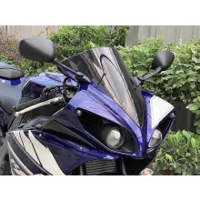 (Schwarz) Rückenprotektoren für Yamaha YZF 1000 R1 2009 2010 2011 2012 2013 2014 Motorrad-Windschutzscheibe