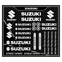 (A2) Pour Suzuki GSXS 750 Autocollant Kit Logo GSX S750