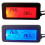 Digital Automotive Thermometer Display  Dual Display Vehicle Temperature Sensor, Compact LCD Temperature Meter Blue 3