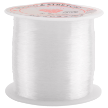 0.2mm Diameter Clear Nylon Fish Fishing Line Spool Beading String
