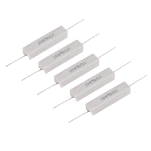 5 Stueck 10W 50 Ohm 5% Keramik Zement Leistungswiderstand 10 Watt