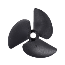 Schwarz P40D47 Drei Klingen RC Schiffsschraube fuer Buerstelos Motor