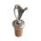 (Add a Gift Pouch) Harp String Instrument Pewter Bottle Stopper 1