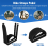 Bicycle Anti-slip Double Adhesive Straps Pedal Toe Clip black 10