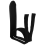 Bicycle Anti-slip Double Adhesive Straps Pedal Toe Clip black 11