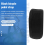 Bicycle Anti-slip Double Adhesive Straps Pedal Toe Clip black 9