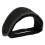 Bicycle Anti-slip Double Adhesive Straps Pedal Toe Clip black 2
